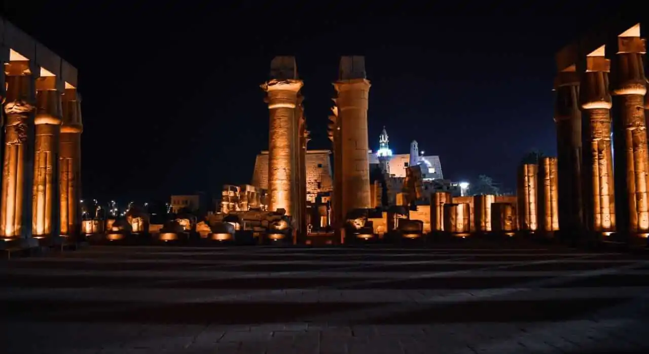 Amazing Light and Sound show at the Karnak Temple (Duration 1 hour)