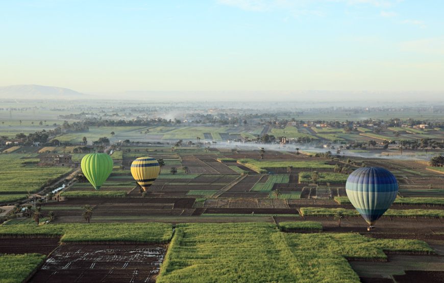 Discover the Wonders of Luxor’s West Bank, including a Mesmerizing Hot Air Balloon Ride