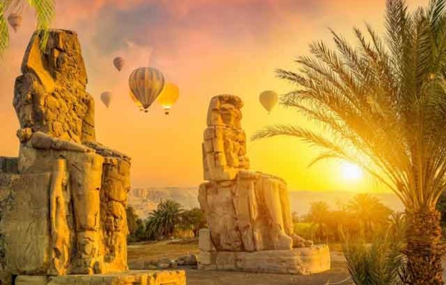 Discover the Wonders of Luxor’s West Bank, including a Mesmerizing Hot Air Balloon Ride