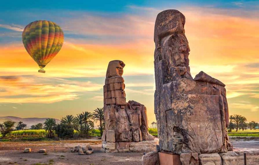 Discover the Wonders of Luxor’s West Bank, including a Mesmerizing Hot Air Balloon Ride