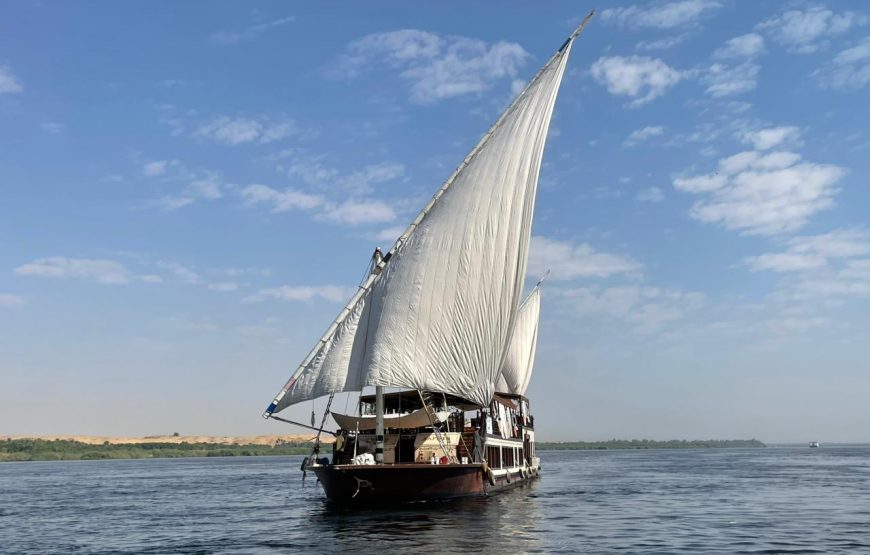 Dahabeya Cruise: 4 Days, 3 Nights from Aswan to Luxor